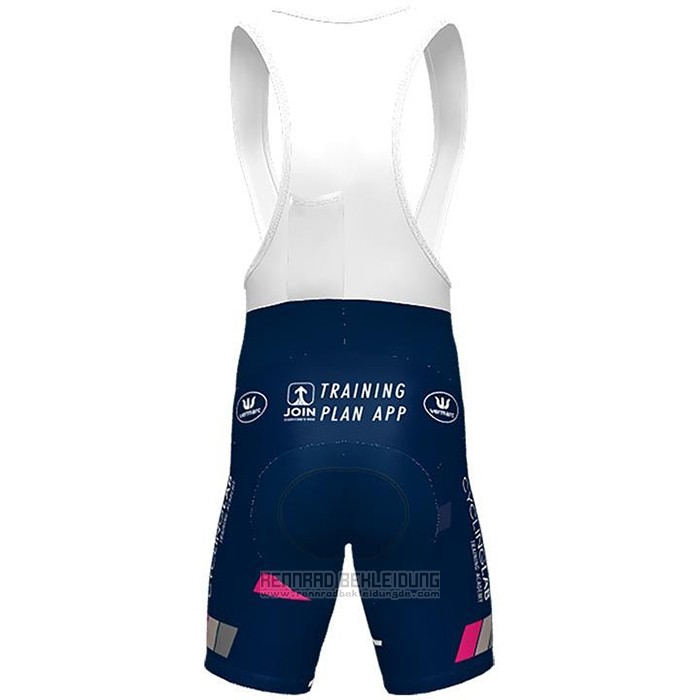 2021 Fahrradbekleidung SEG Racing Academy Dunkel Blau Fuchsie Trikot Kurzarm und Tragerhose - zum Schließen ins Bild klicken